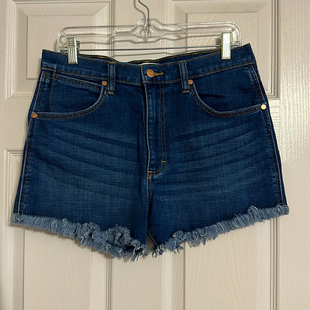 Wrangler cutoff denim shorts